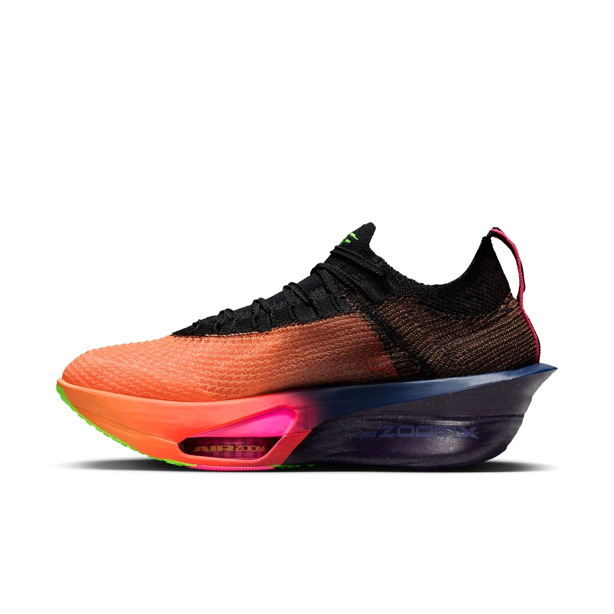 Women's Alphafly 3 Glam (800 - Orange Pulse/Black-Purple Dynasty) - Image 2
