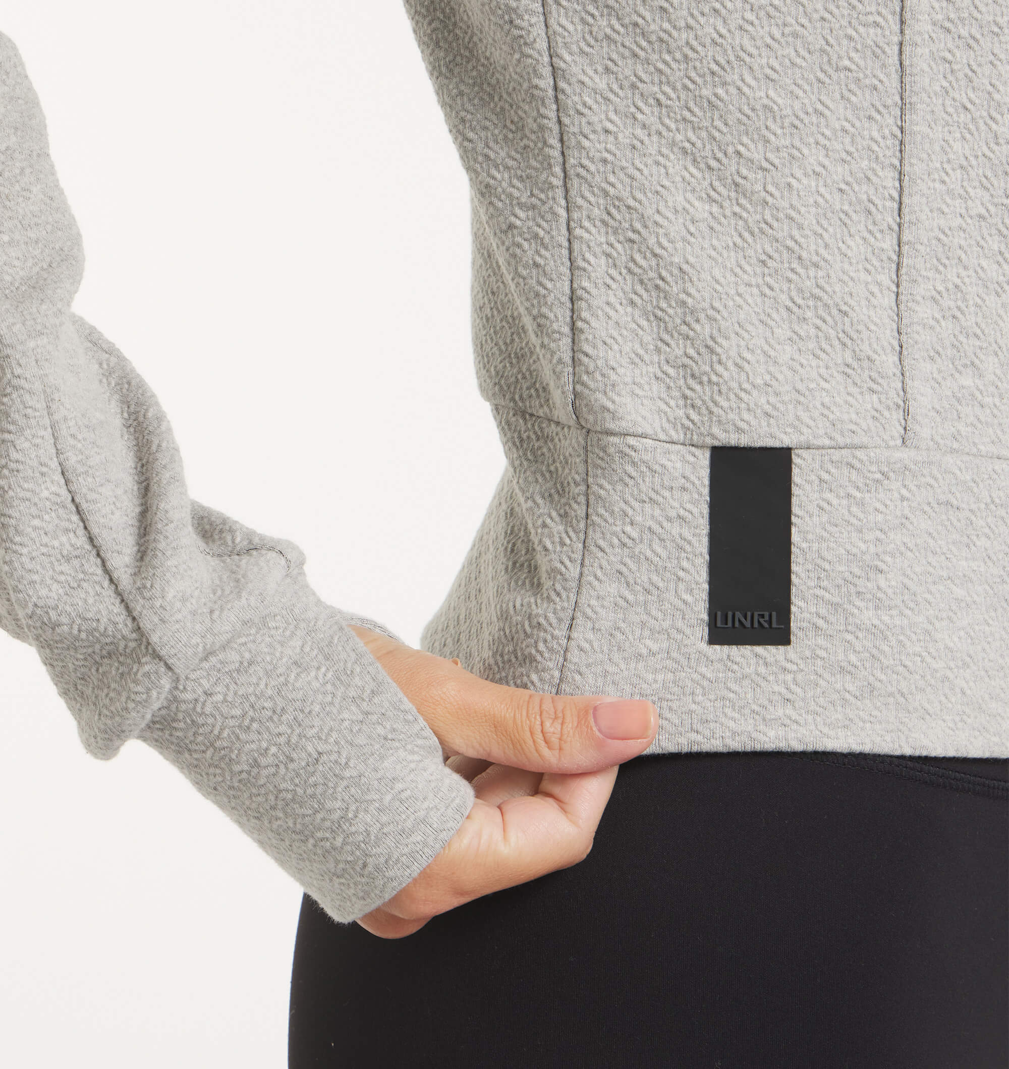 Women's Ascend Hoodie (Heather Gray) - Image 3