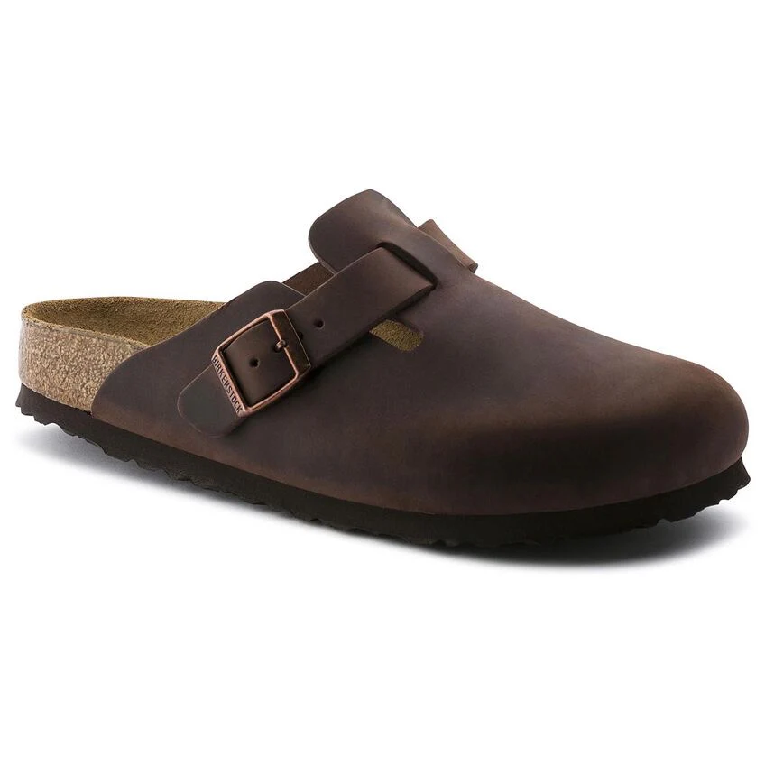 Boston Soft Footbed Oiled Leather (Habana)