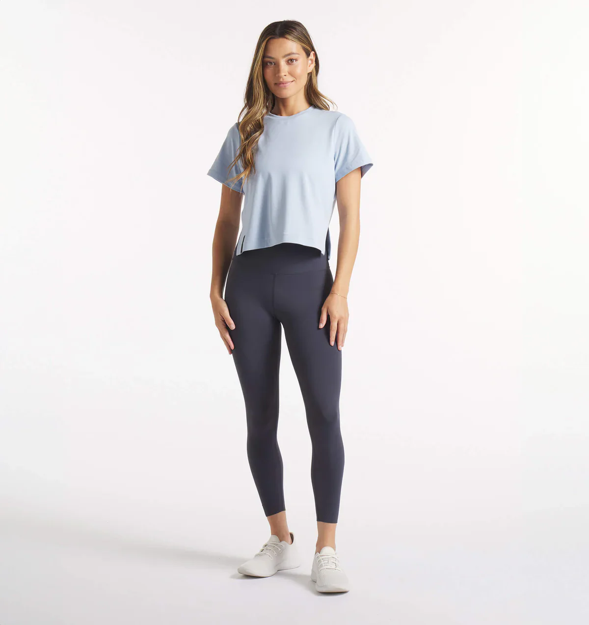 Women's Boxy Ultra Tee (Sky Blue) - Image 5
