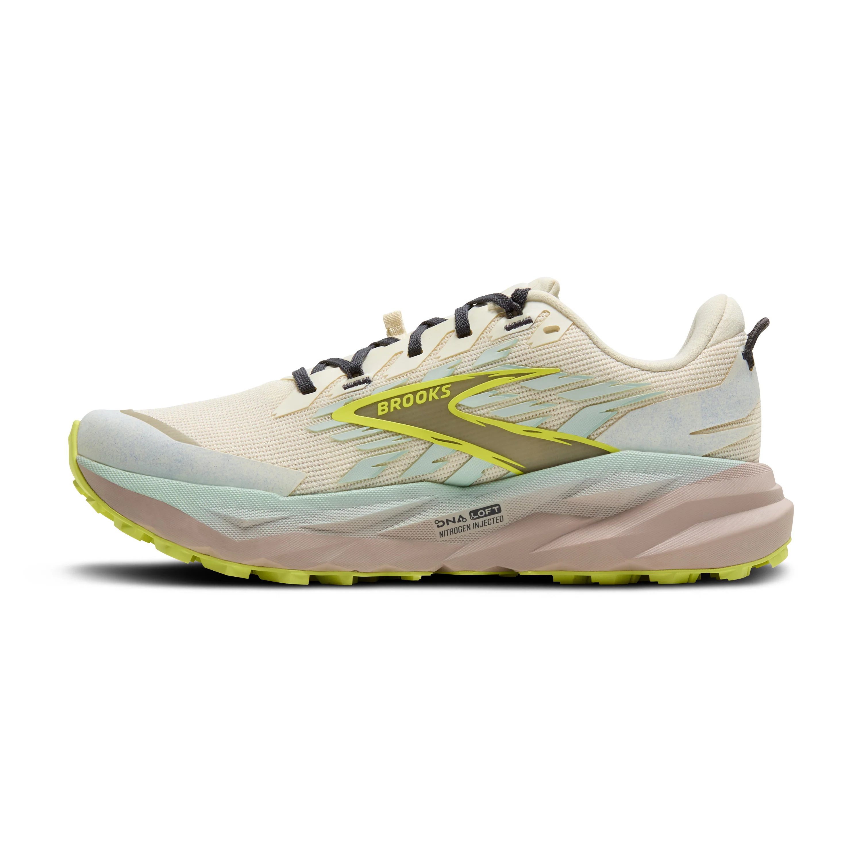 Women's Cascadia 19 (117 - Coconut/Misty Blue/Ebony) - Image 4