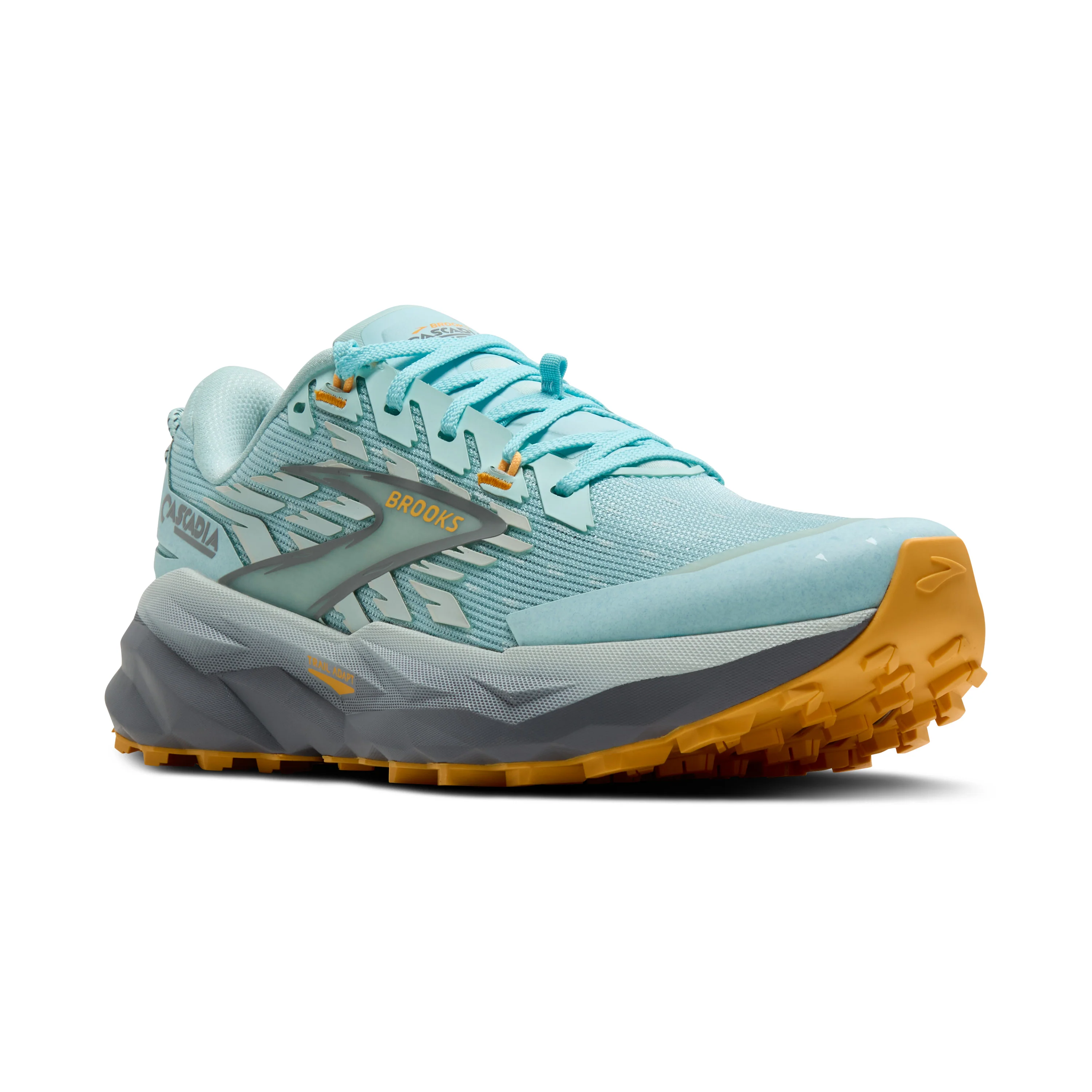 Women's Cascadia 19 (437 - Clearwater/Primer Grey/Apricot) - Image 2