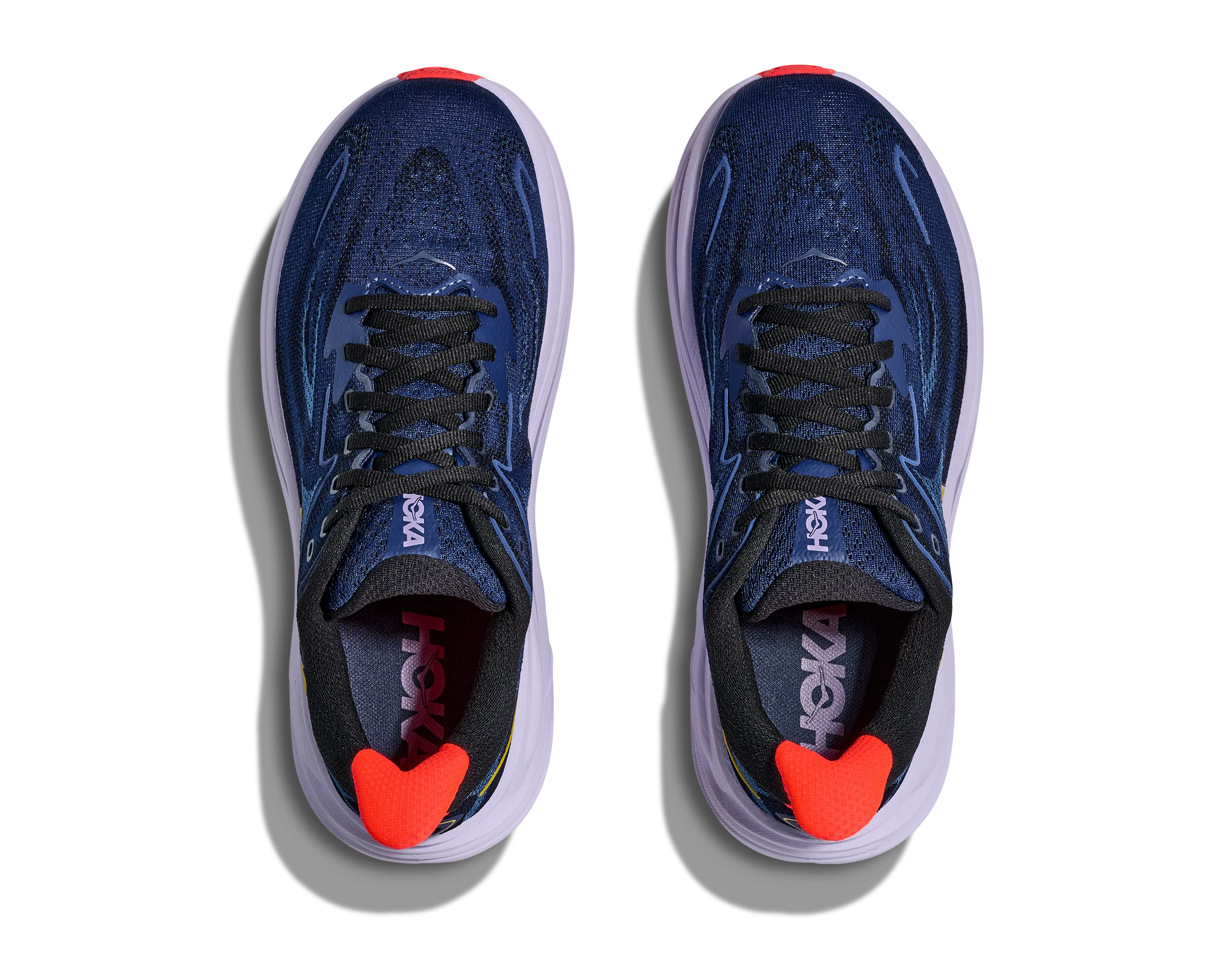 Women's Clifton 10 WIDE (MLST - Midnight Blue/Starlight Glow) - Image 5