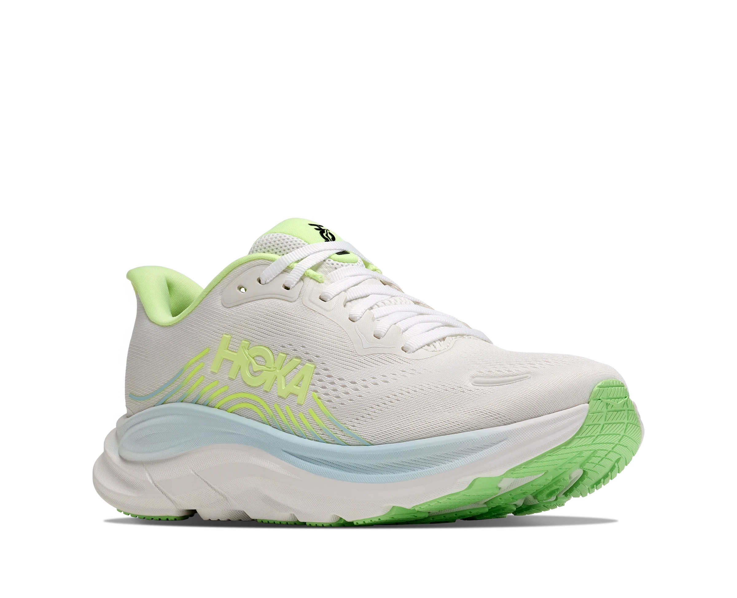 Women's Clifton 11 (FYZ - Frost/Neon Yuzu) - Image 3