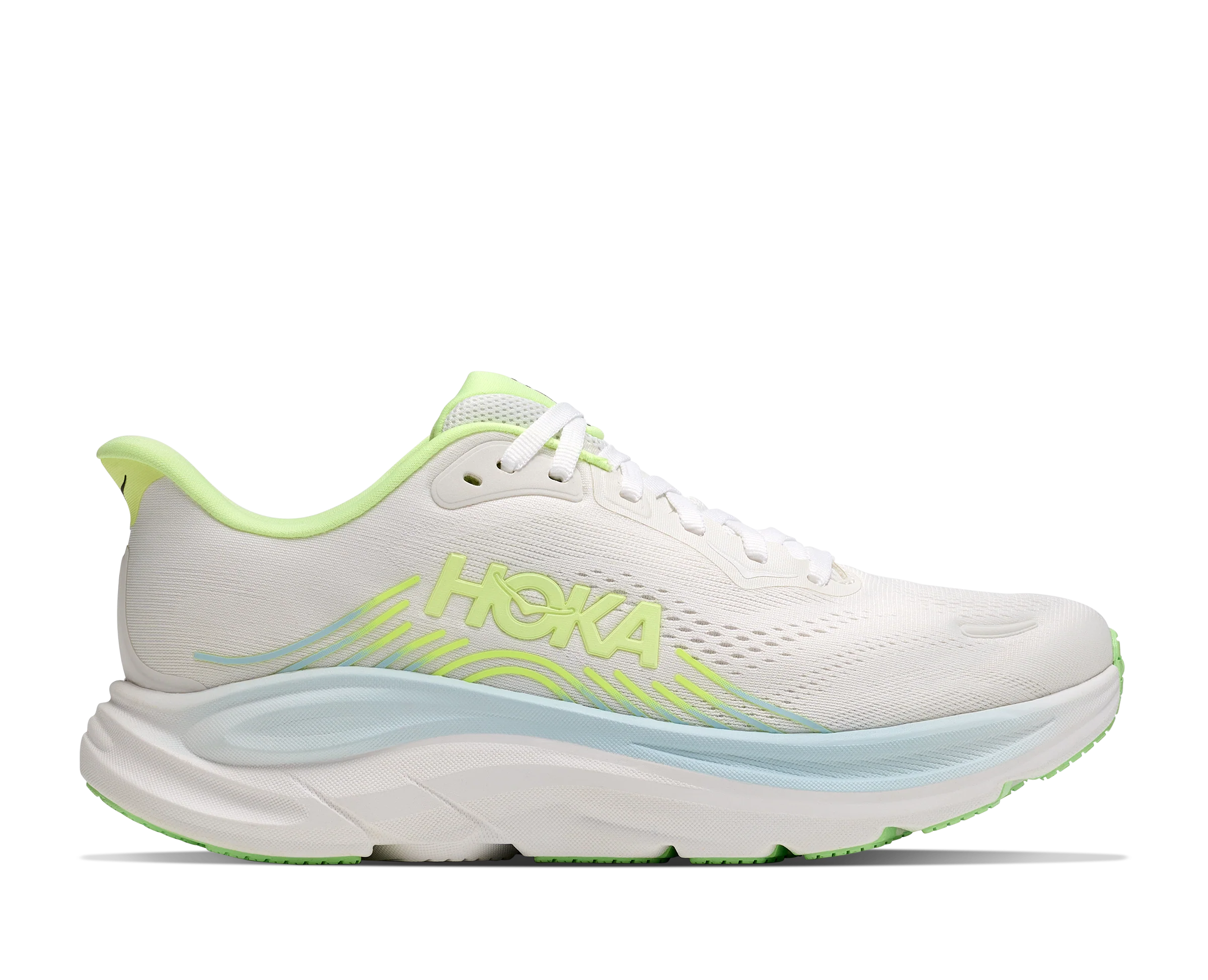 Women's Clifton 11 WIDE (FYZ - Frost/Neon Yuzu)