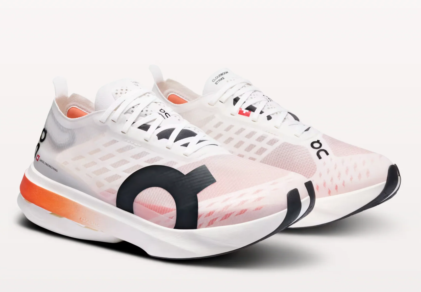 Women's Cloudboom Strike (White/Black) - Image 3