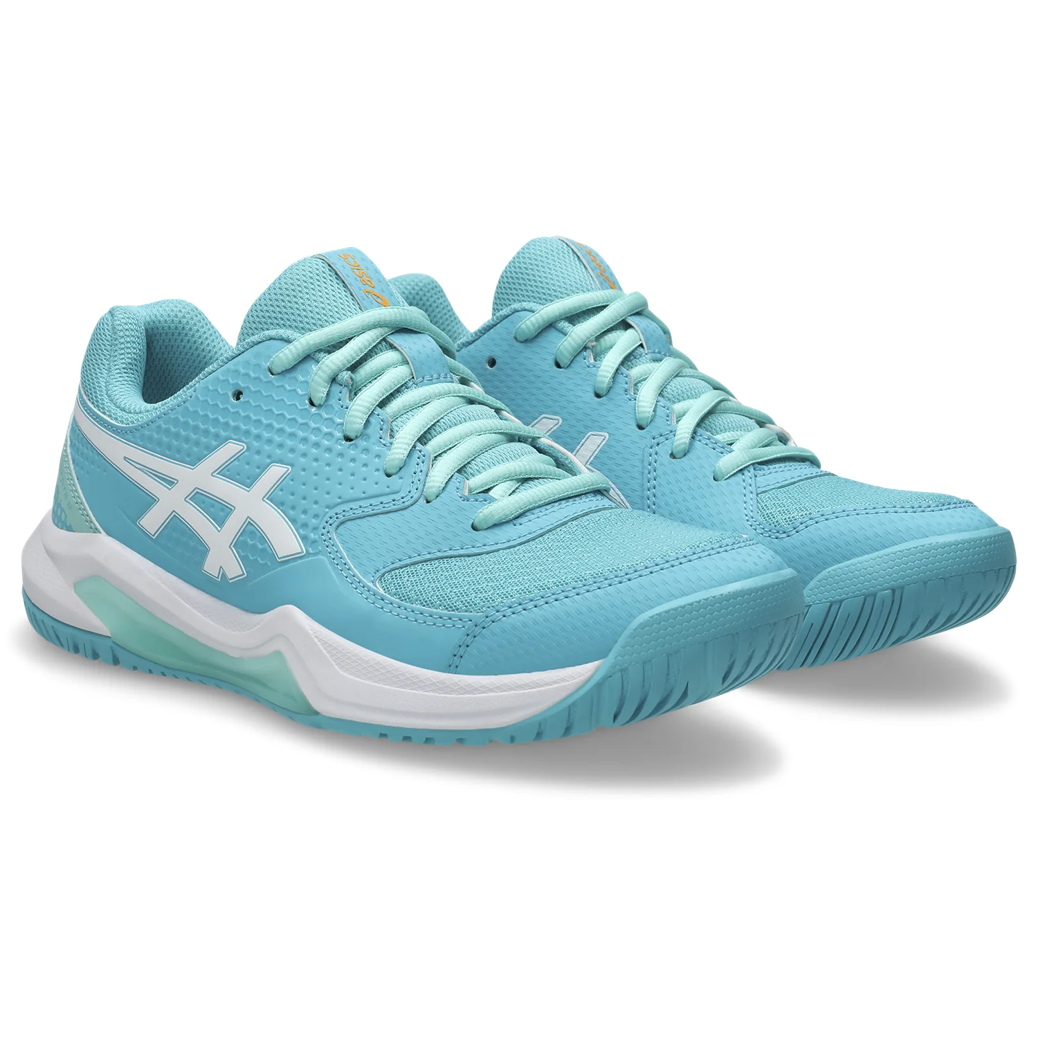 Women's Dedicate 8 Pickleball (400 - Energy Aqua/White) - Image 3