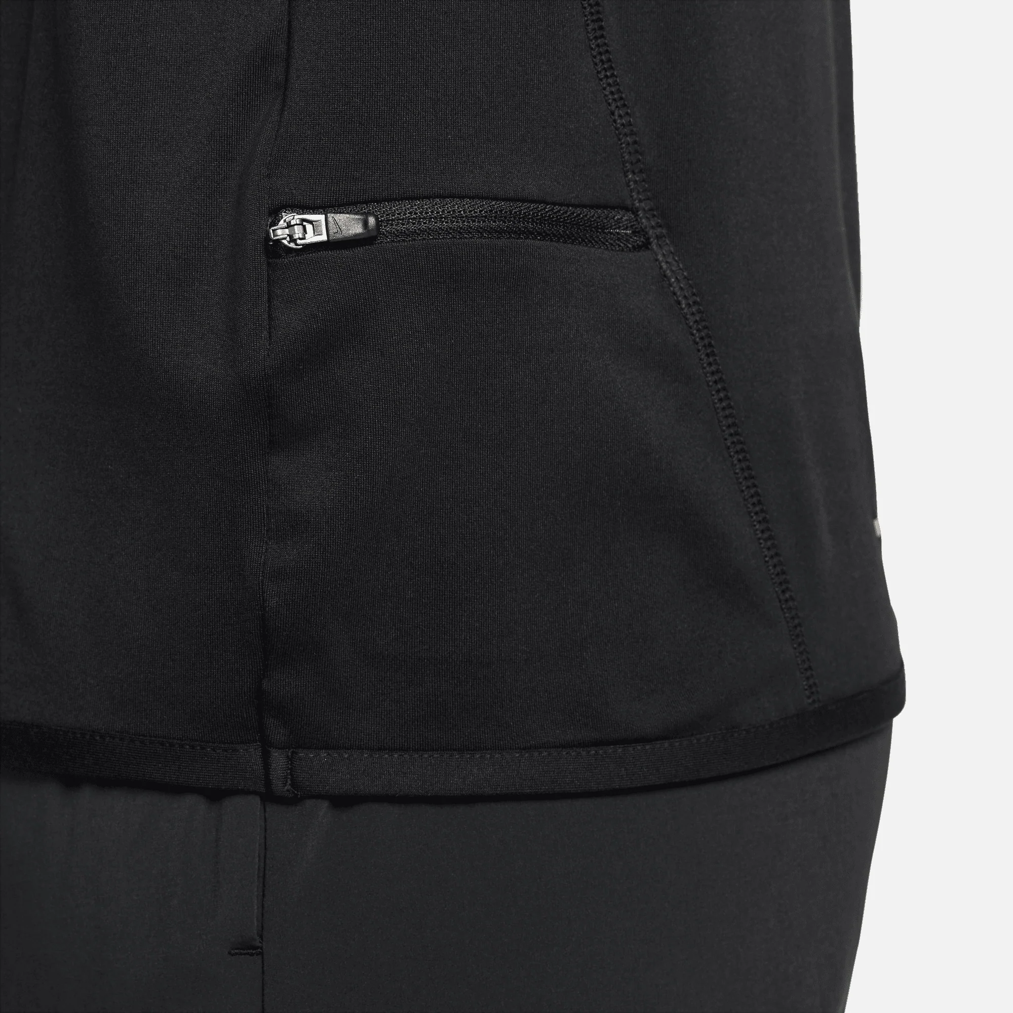 Women's DRI-FIT Swift Element UV 1/4-Zip Running Top (010 - Black/Reflective Silver) - Image 5