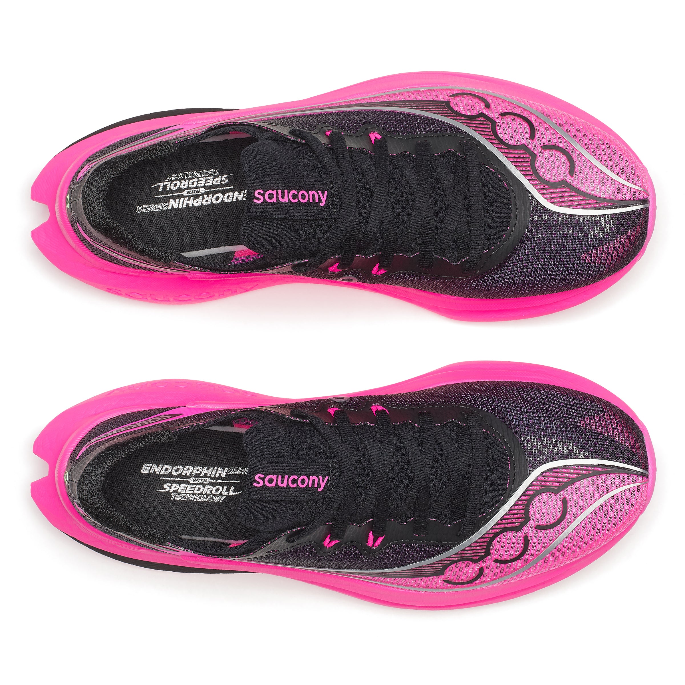 Women's Endorphin Pro 5 (131 - Black/Shock) - Image 4