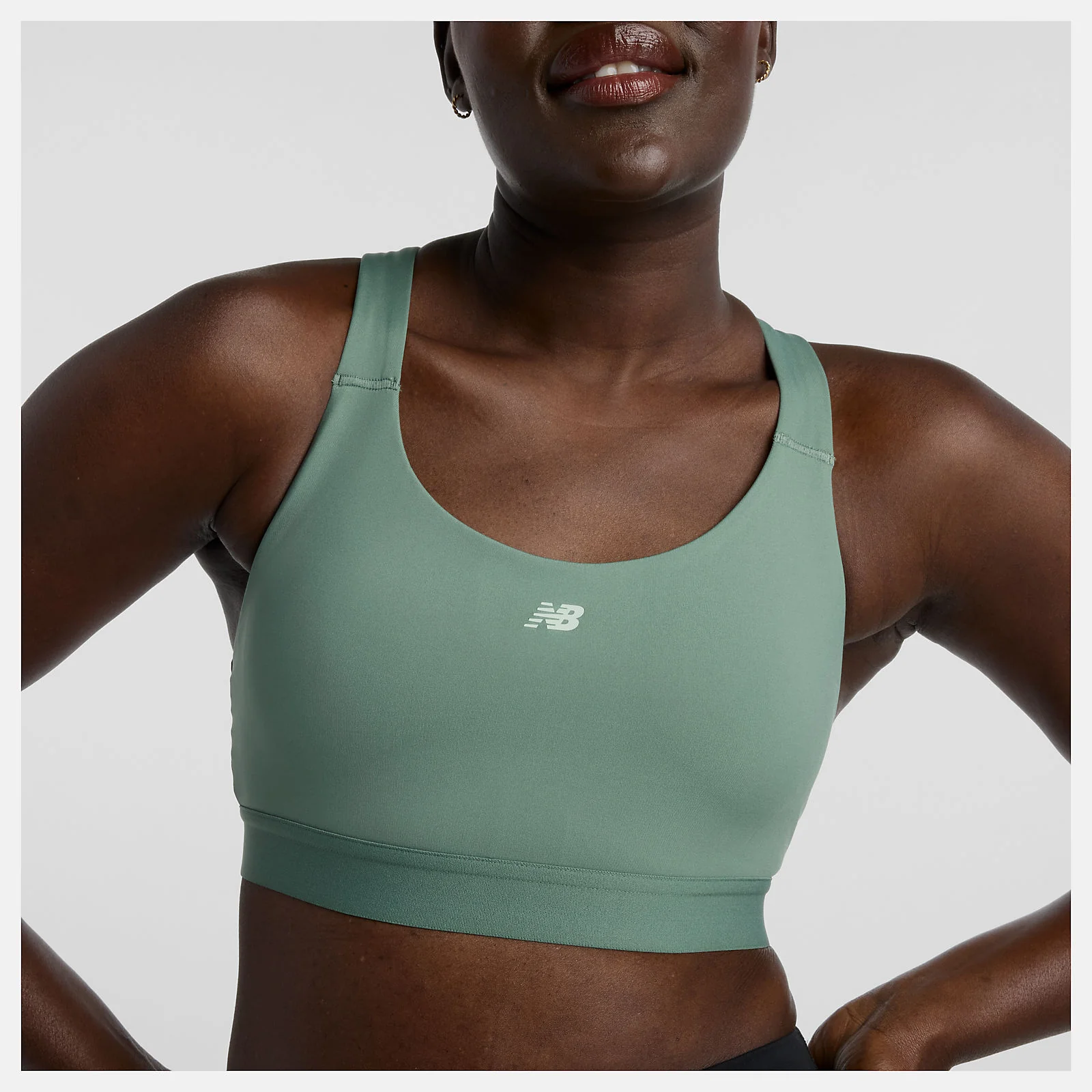 Women's Essential Train Bra (DKJ - Dark Juniper) - Image 5