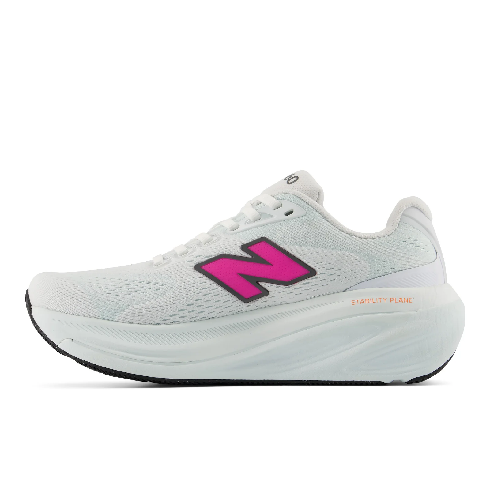 Women's Fresh Foam X 860 v15 (1LO - NB 103 White/Pink Heat/Glint Blue) - Image 2