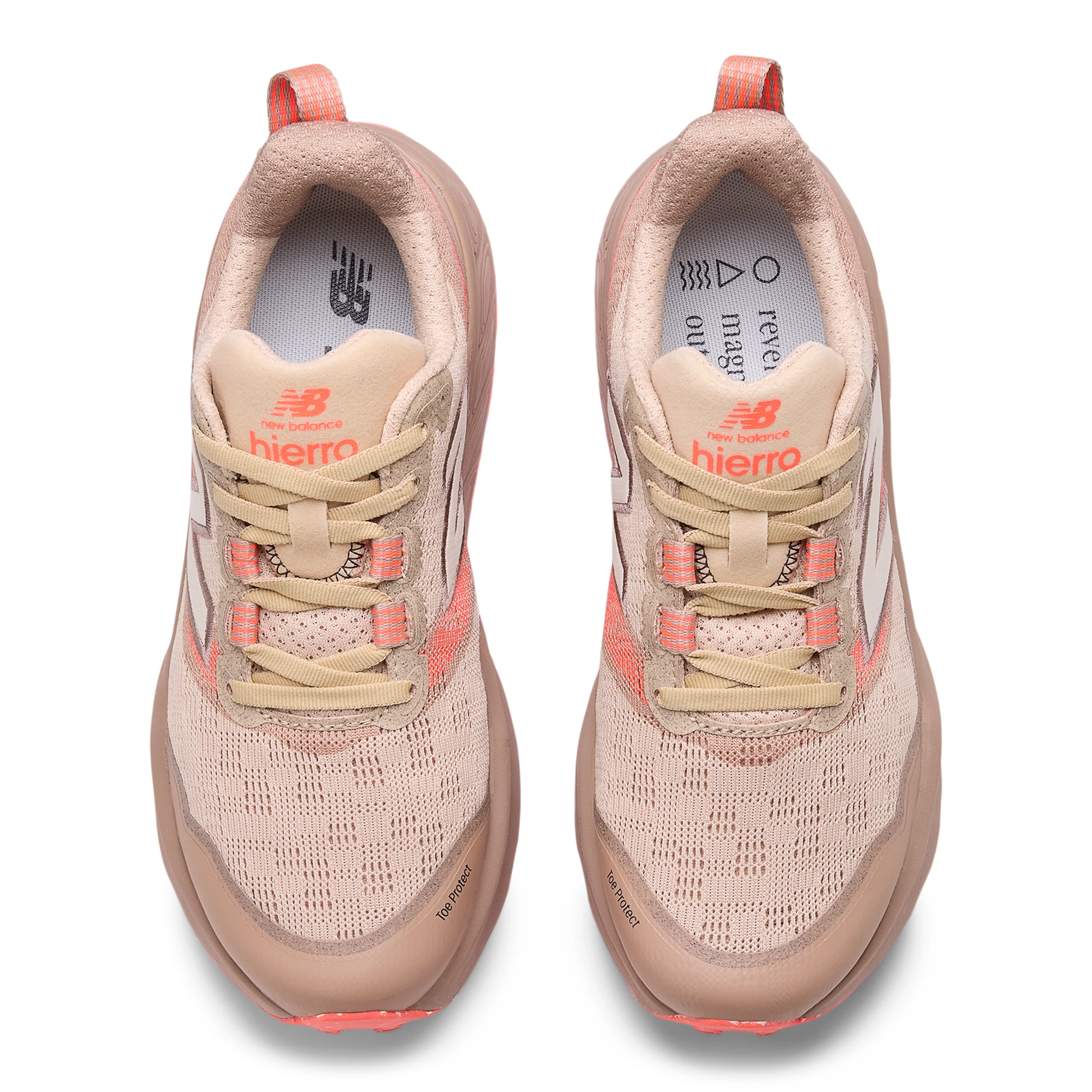 Women's Fresh Foam X Hierro v9 (V - Desert Clay/Flat Taupe/Urgent Red) - Image 3