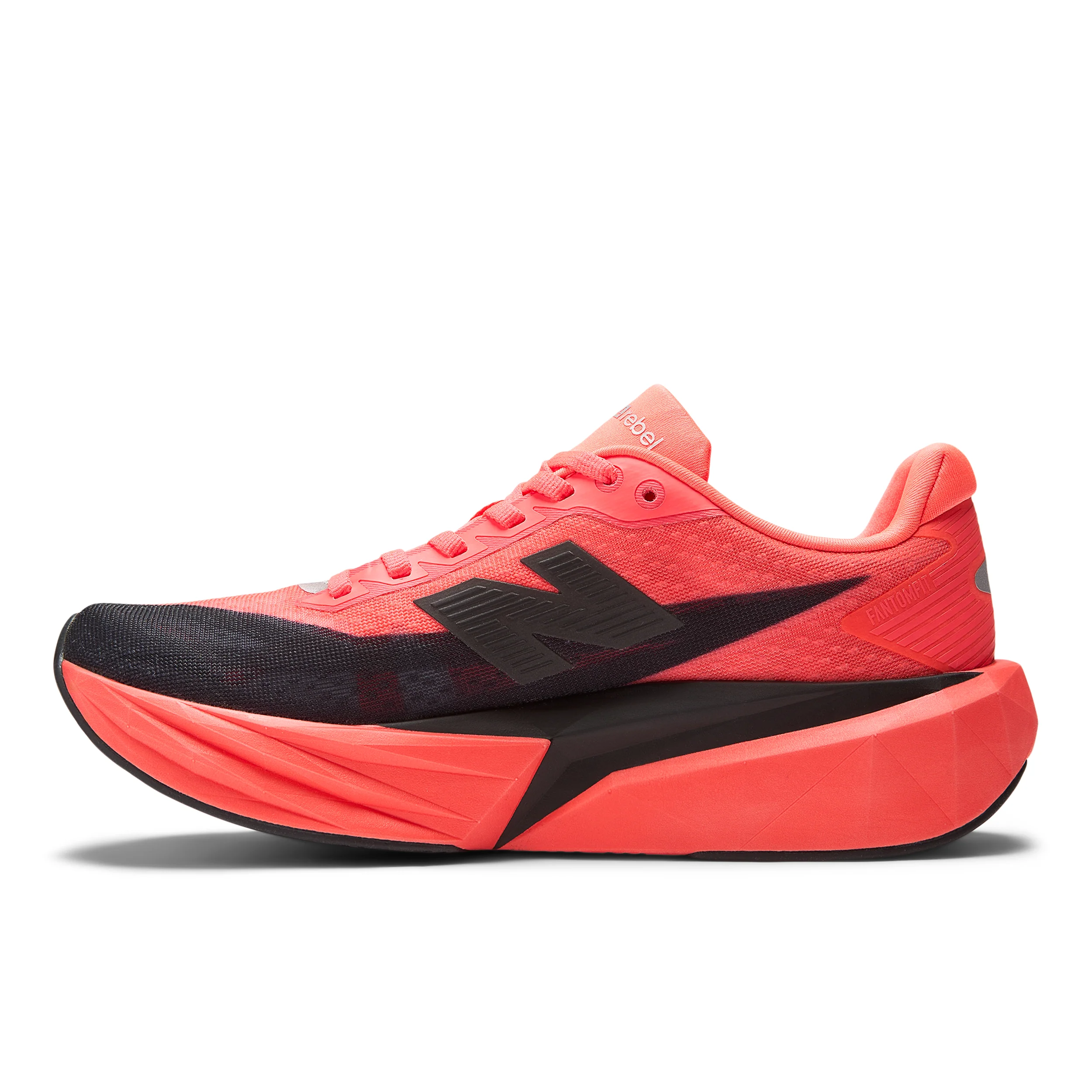 Women's FuelCell Rebel v5 (LQ - Urgent Red/Black/Silver Metallic) - Image 2