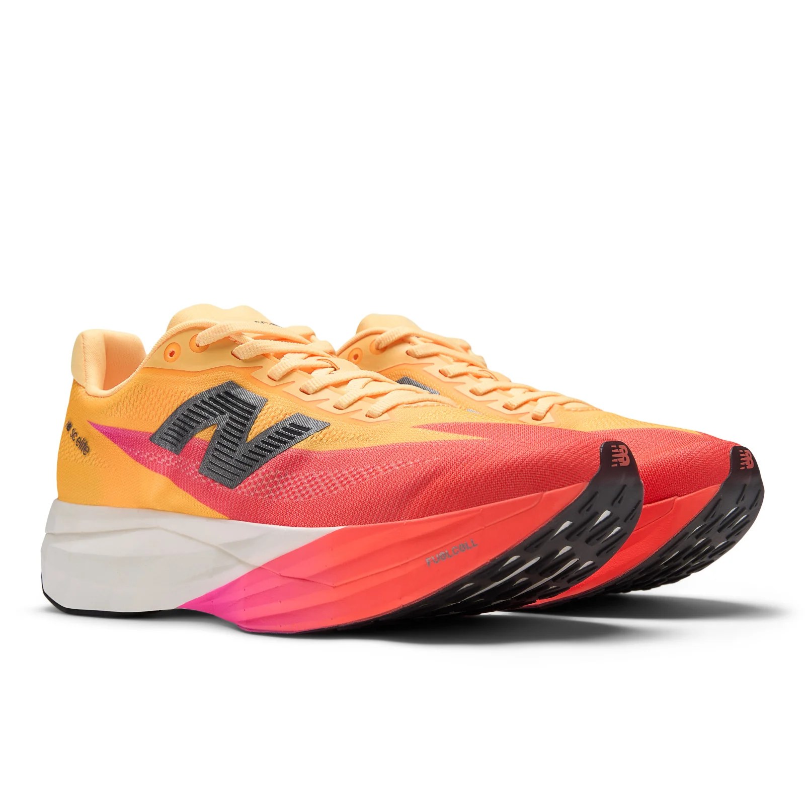 Women's FuelCell SuperComp Elite v5 (4JM - Tangerine Heat/White Peach/Pink Heat) - Image 4