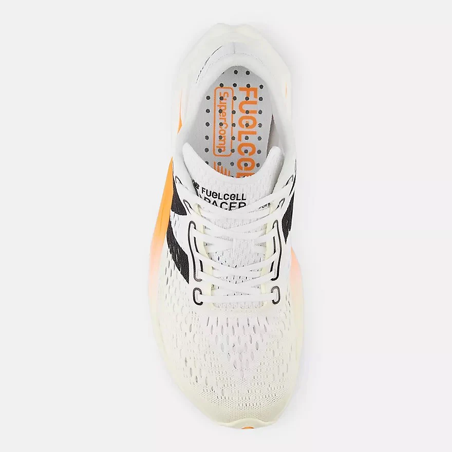 Women's FuelCell SuperComp Pacer v2 (CH - Hot Mango/Angora/White) - Image 4