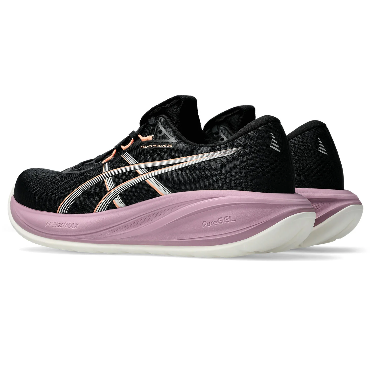 Women's Gel-Cumulus 28 (004 - Black/Taro Purple) - Image 3