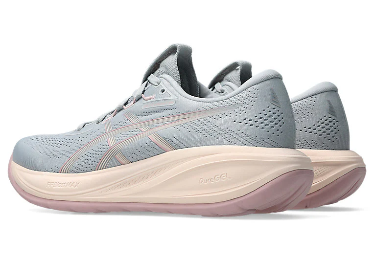 Women's Gel-Cumulus 28 (020 - Piedmont Grey/Pearl Pink) - Image 3