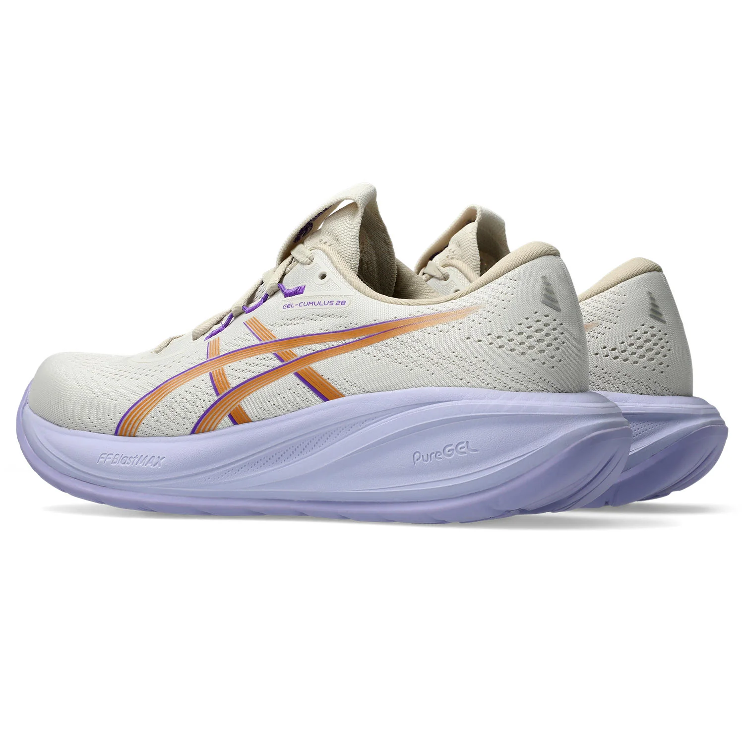Women's Gel-Cumulus 28 (250 - Oatmeal/Fresh Air) - Image 3