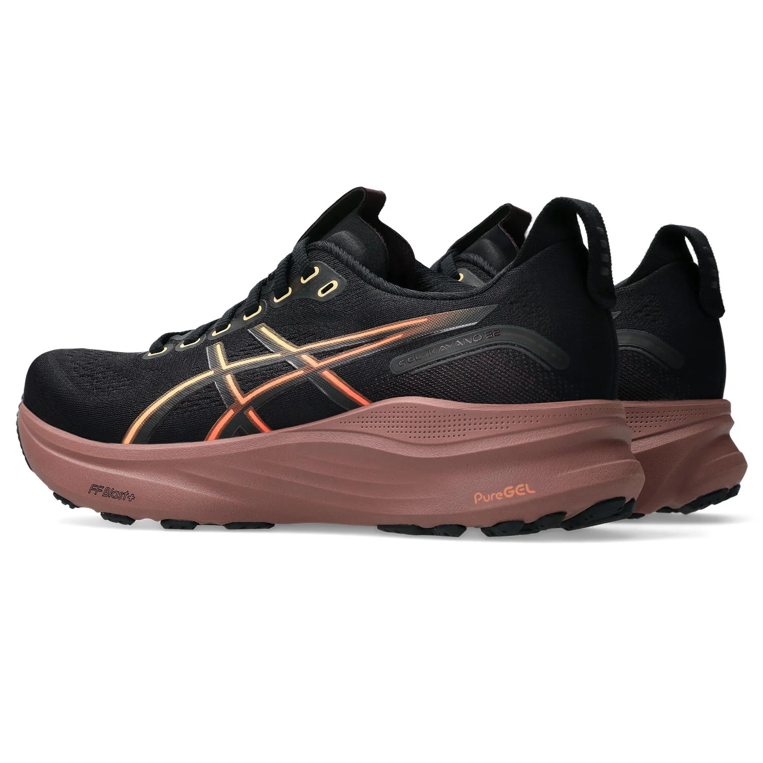 Women's GEL-Kayano 32 (003 - Black/Dark Currant) - Image 3