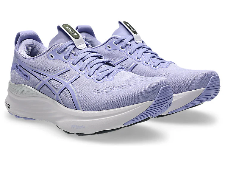 Women's GEL-Kayano 32 WIDE (501 - Bluebell/Pure Silver) - Image 2