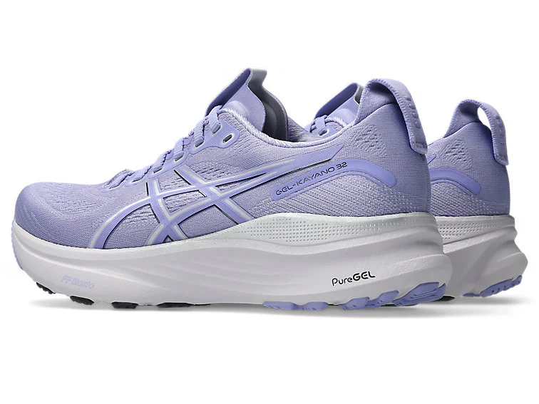 Women's GEL-Kayano 32 WIDE (501 - Bluebell/Pure Silver) - Image 3