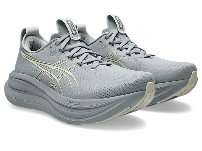 Women's Gel-Nimbus 28 (021 - Piedmont Grey/Cream) - Image 2