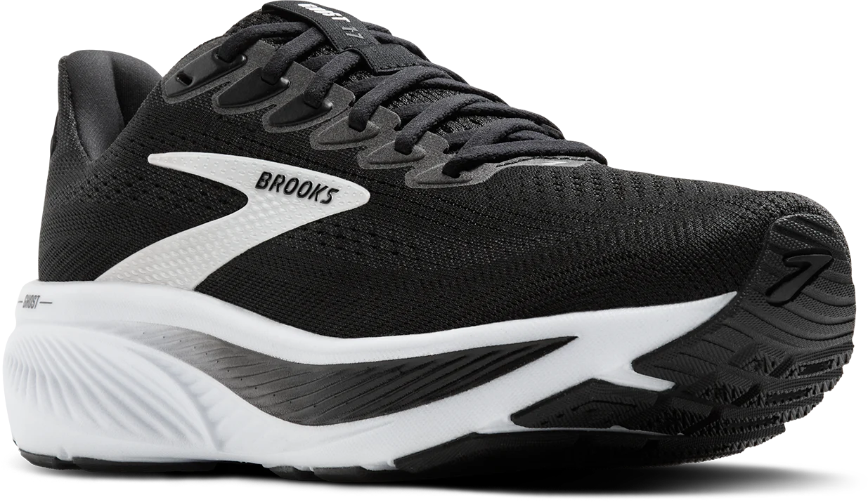 Women's Ghost 17 WIDE (090 - Black/Grey/White) - Image 3