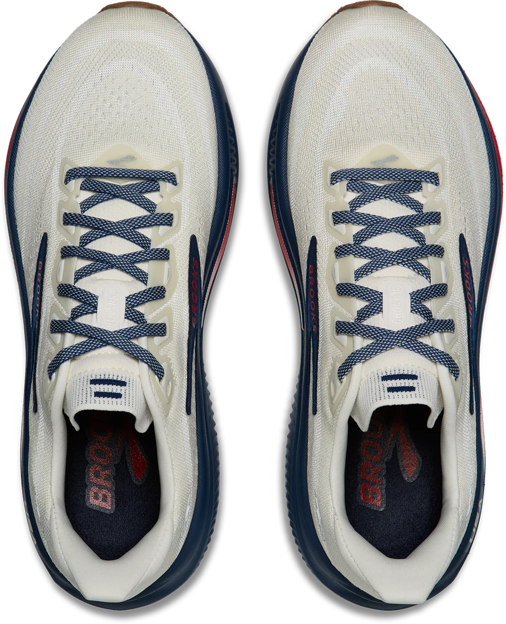 Women's Ghost 18 "Stars and Strides" (231 - Coconut/Red/Blue) - Image 4