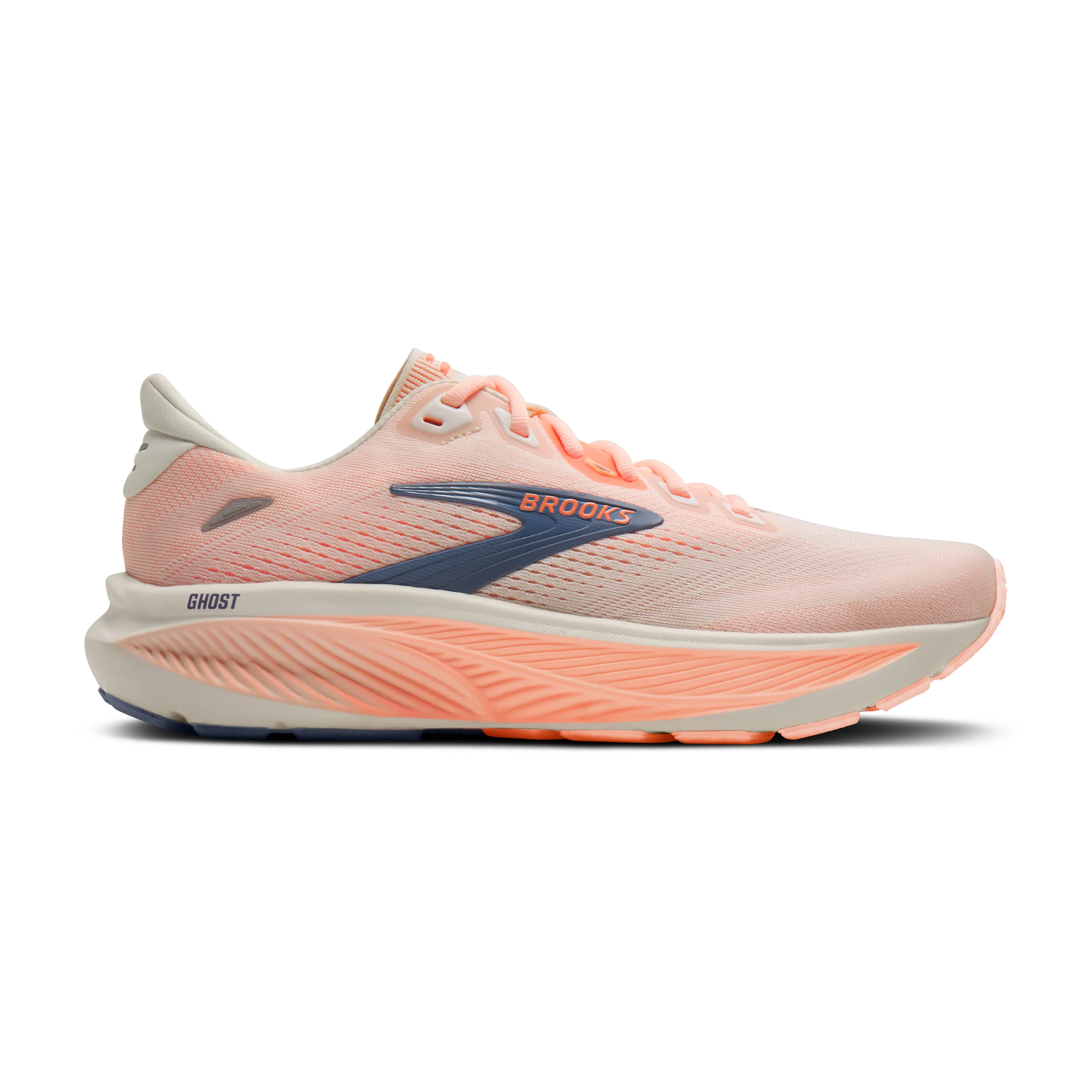 Women's Ghost 18 (161 - Star White/Cyber Peach/Grey)