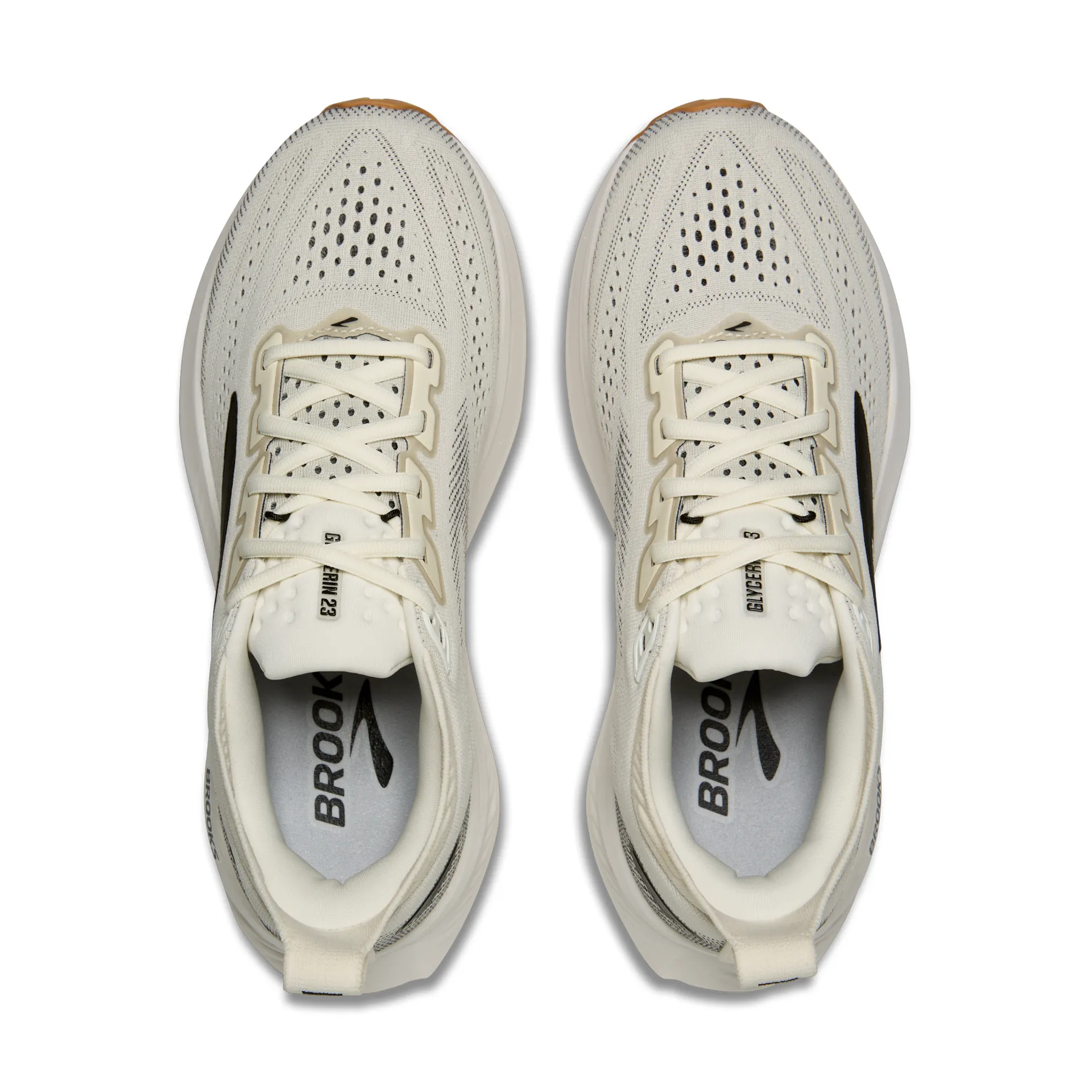 Women's Glycerin 23 (192 - White/Black/Biscuit) - Image 4