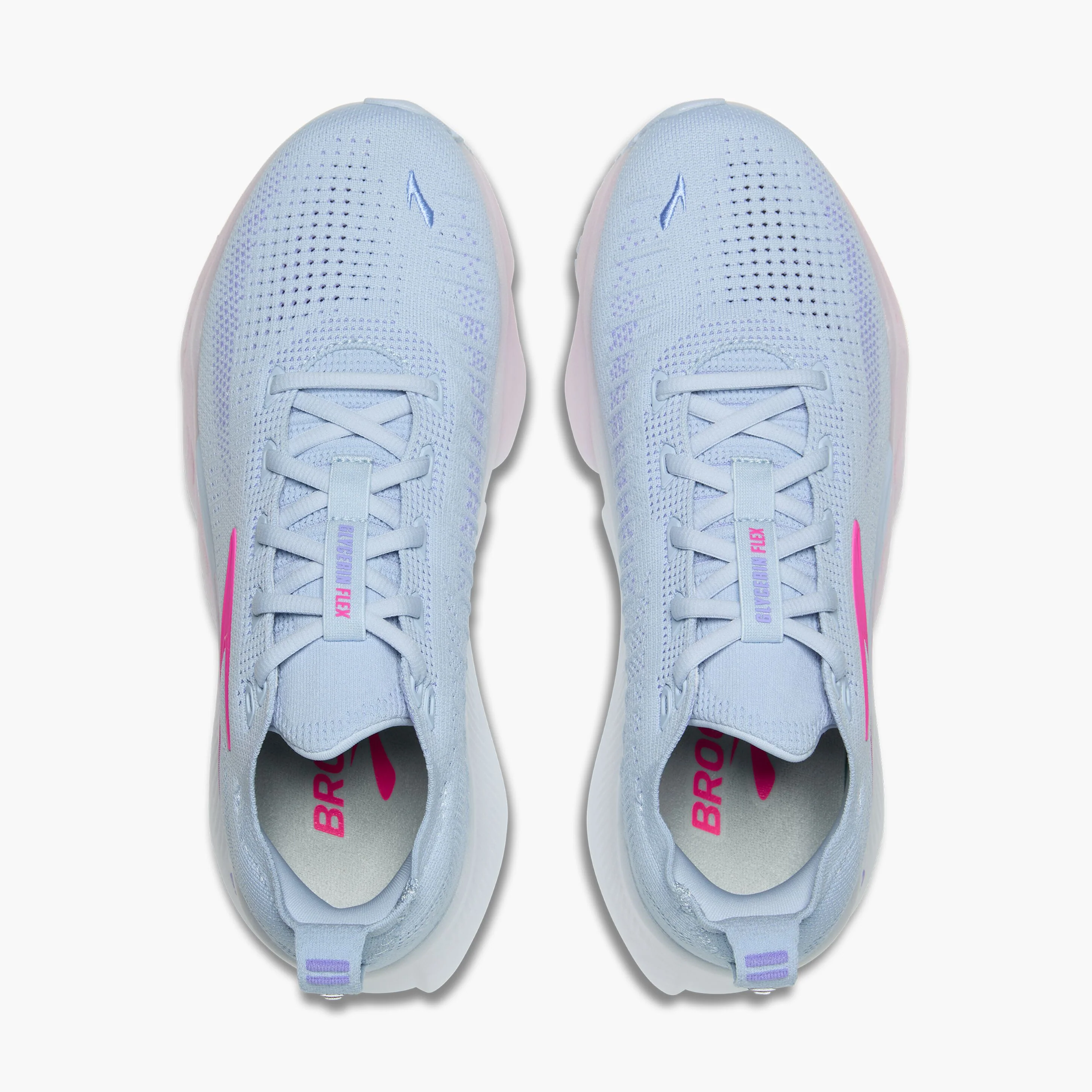 Women's Glycerin Flex (477 - Skyway/Cyber Pink/Blazing Bell) - Image 4