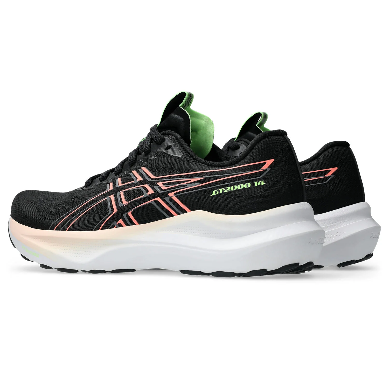 Women's GT-2000 14 (003 - Black/Sun Coral) - Image 3