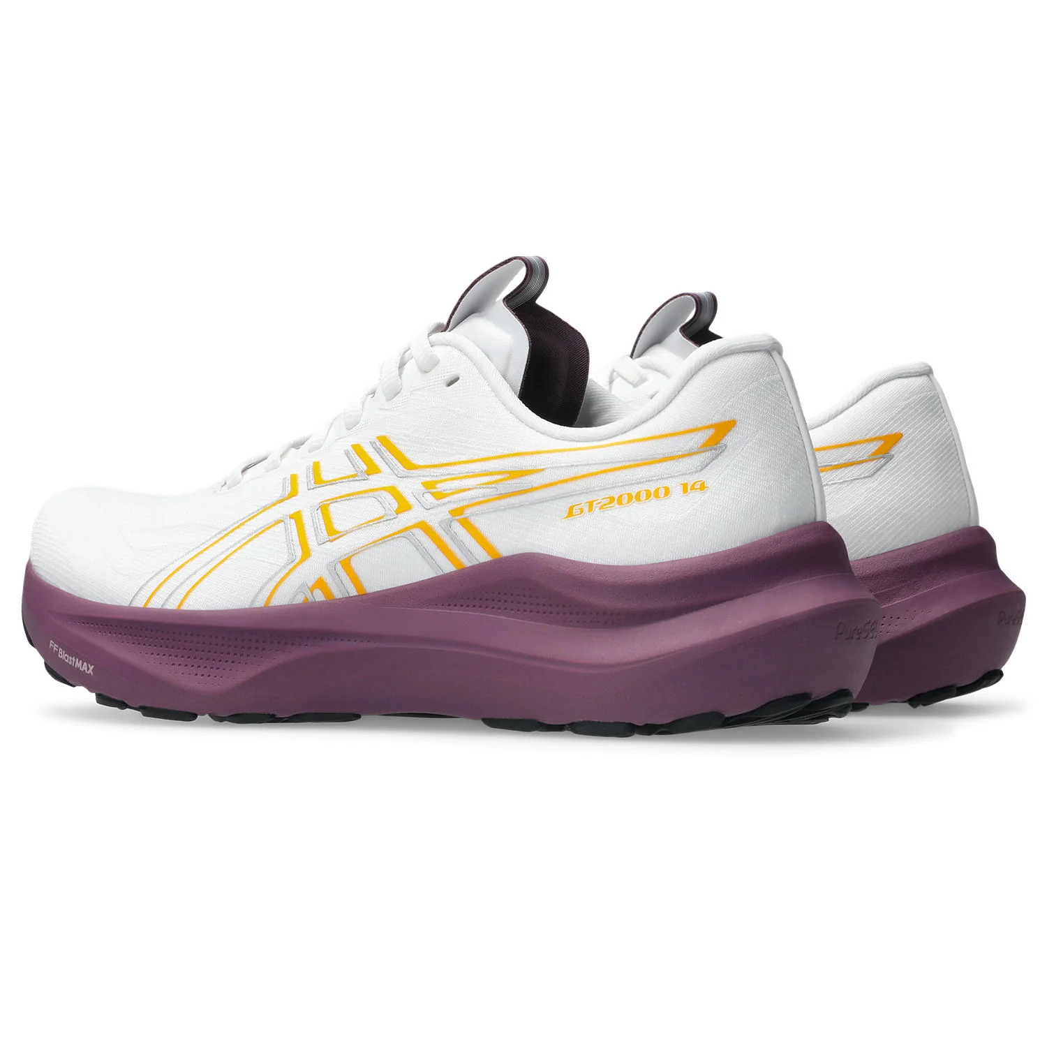 Women's GT-2000 14 (102 - White/Yamabuki) - Image 3