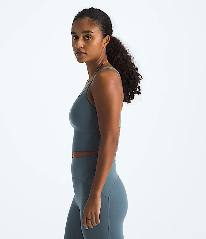 Women's Jaida Long Line Bra (0U3 - Granite Grey) - Image 4