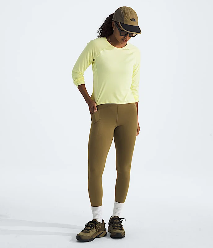Women's Jaida Long-Sleeve (MRE - Lemon Mist Light Heather) - Image 2