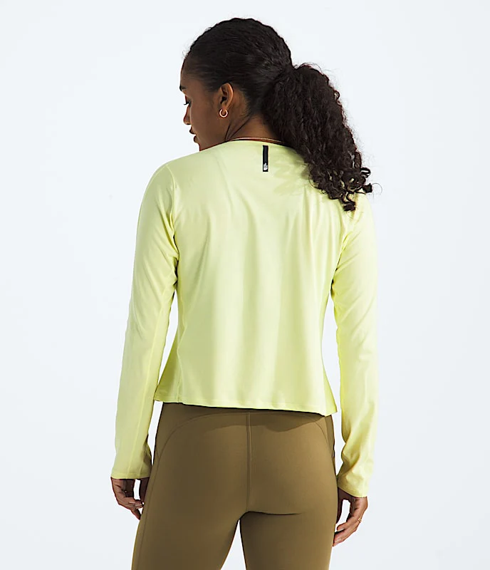 Women's Jaida Long-Sleeve (MRE - Lemon Mist Light Heather) - Image 3