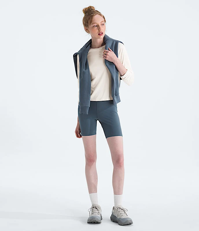Women's Jaida Long-Sleeve (QNI - White Dune Light Heather) - Image 2