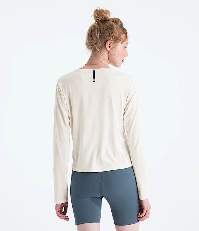 Women's Jaida Long-Sleeve (QNI - White Dune Light Heather) - Image 3