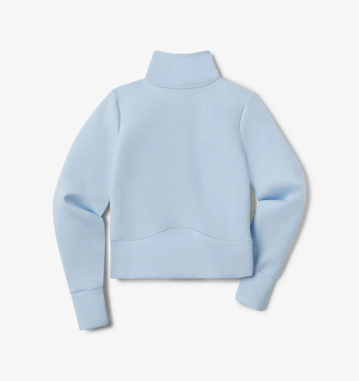 Women's LuxBreak Half-Zip Pullover (Sky Blue) - Image 9