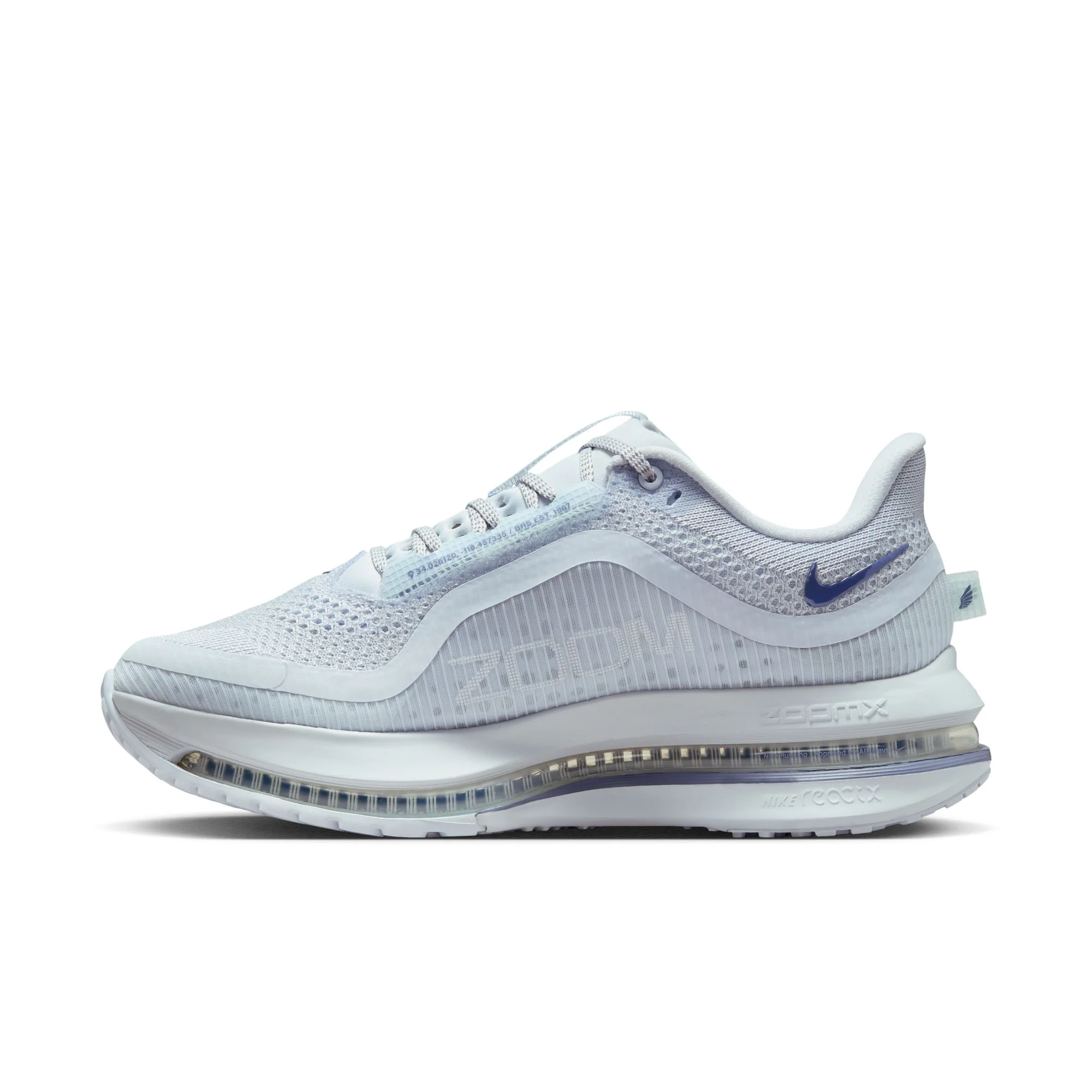 Women's Pegasus Premium (006 - Football Grey/Mtlc Platinum-World Indigo) - Image 2
