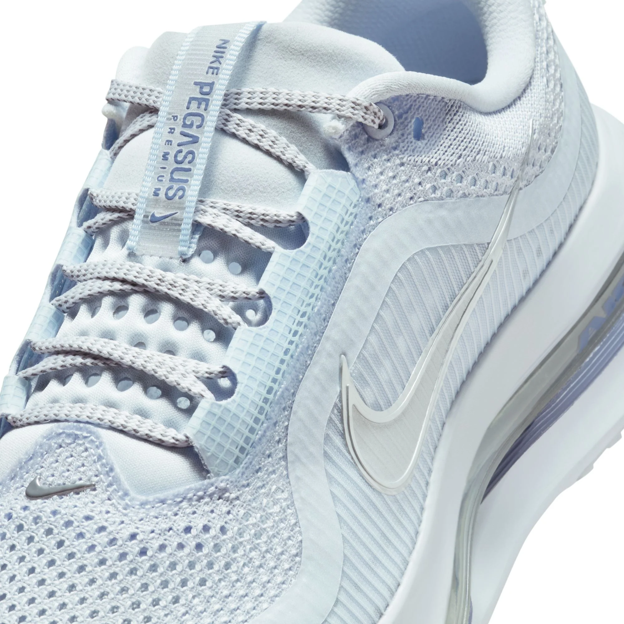 Women's Pegasus Premium (006 - Football Grey/Mtlc Platinum-World Indigo) - Image 4