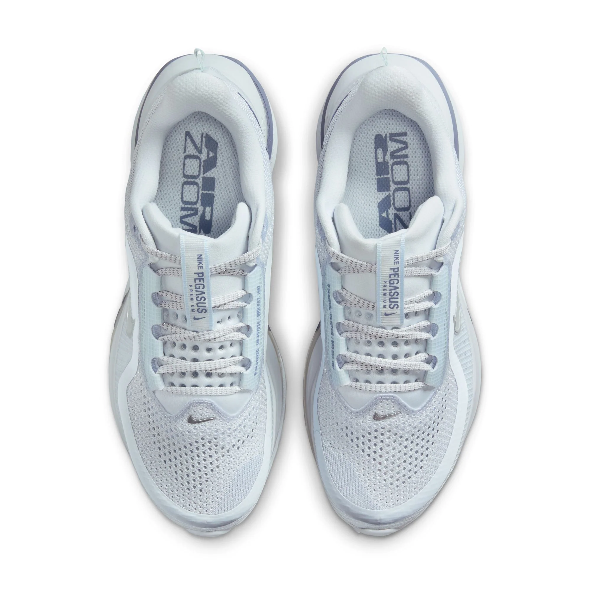 Women's Pegasus Premium (006 - Football Grey/Mtlc Platinum-World Indigo) - Image 8