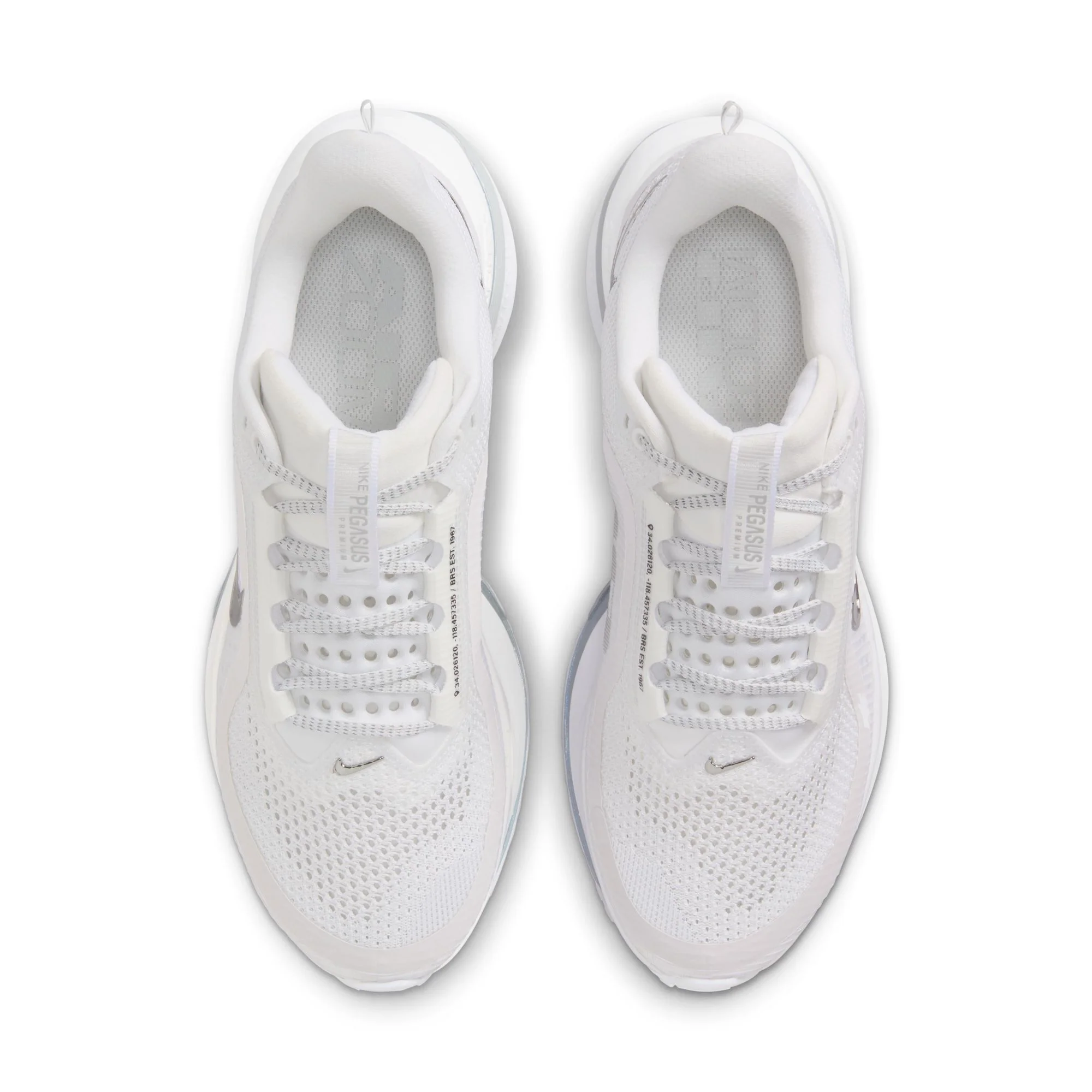 Women's Pegasus Premium (102 - White/Metallic Silver-Metallic Silver) - Image 8