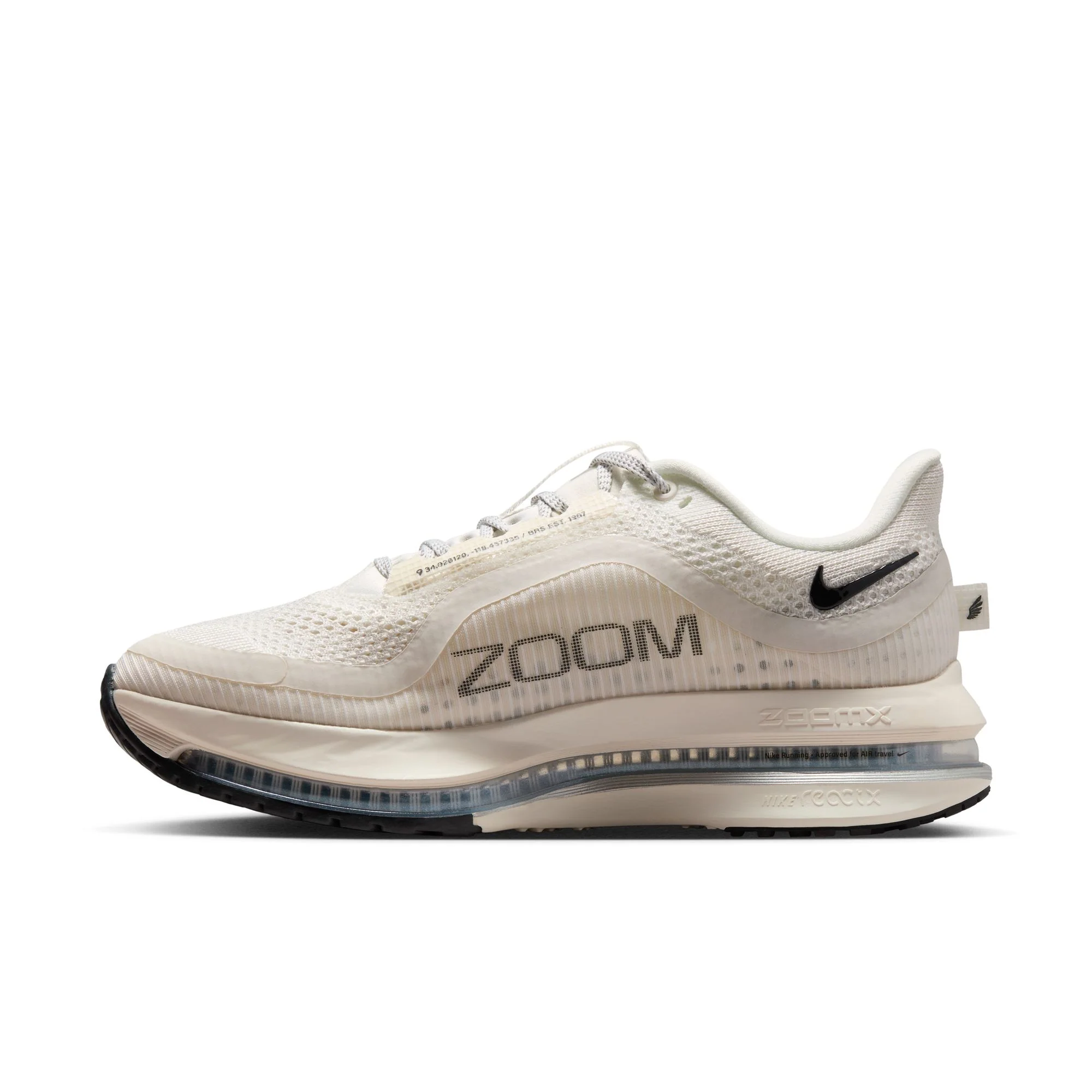 Women's Pegasus Premium (106 - Sail/Off Noir/Metallic Silver) - Image 2