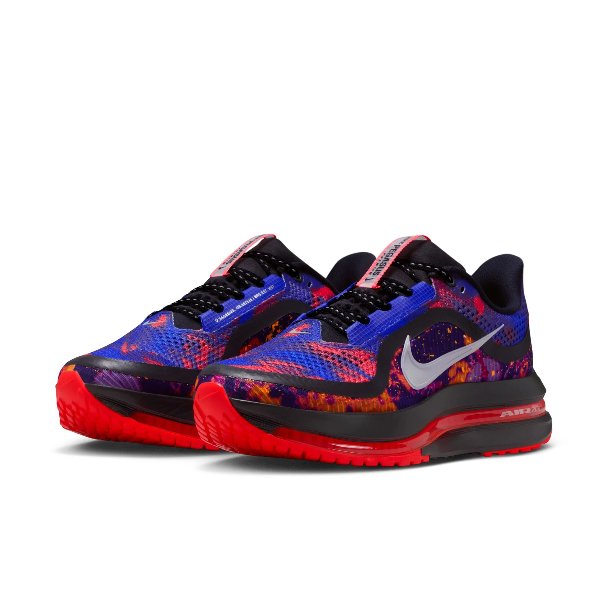 Women's Pegasus Premium (635 - Bright Crimson/Reflective Silver-Racer Blue) - Image 3