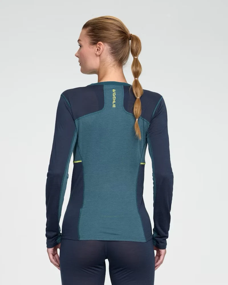 Women's Performance Long Sleeve (Teal) - Image 4