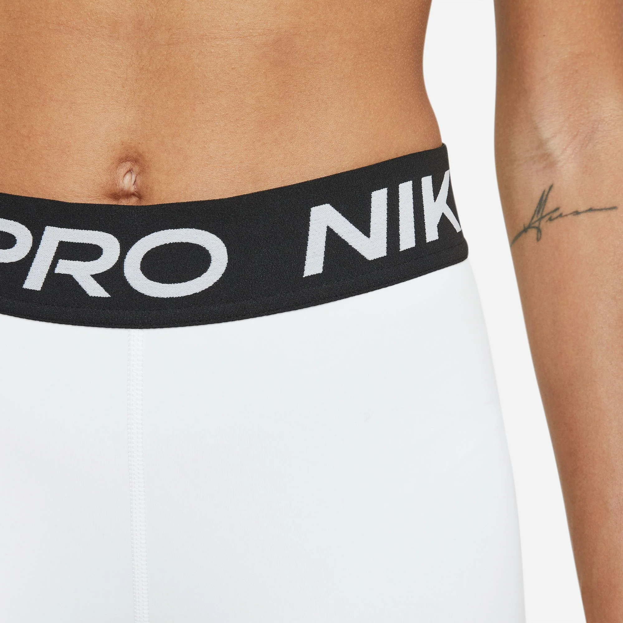 Women's Pro 3" Shorts (100 - White/Black/Black) - Image 5
