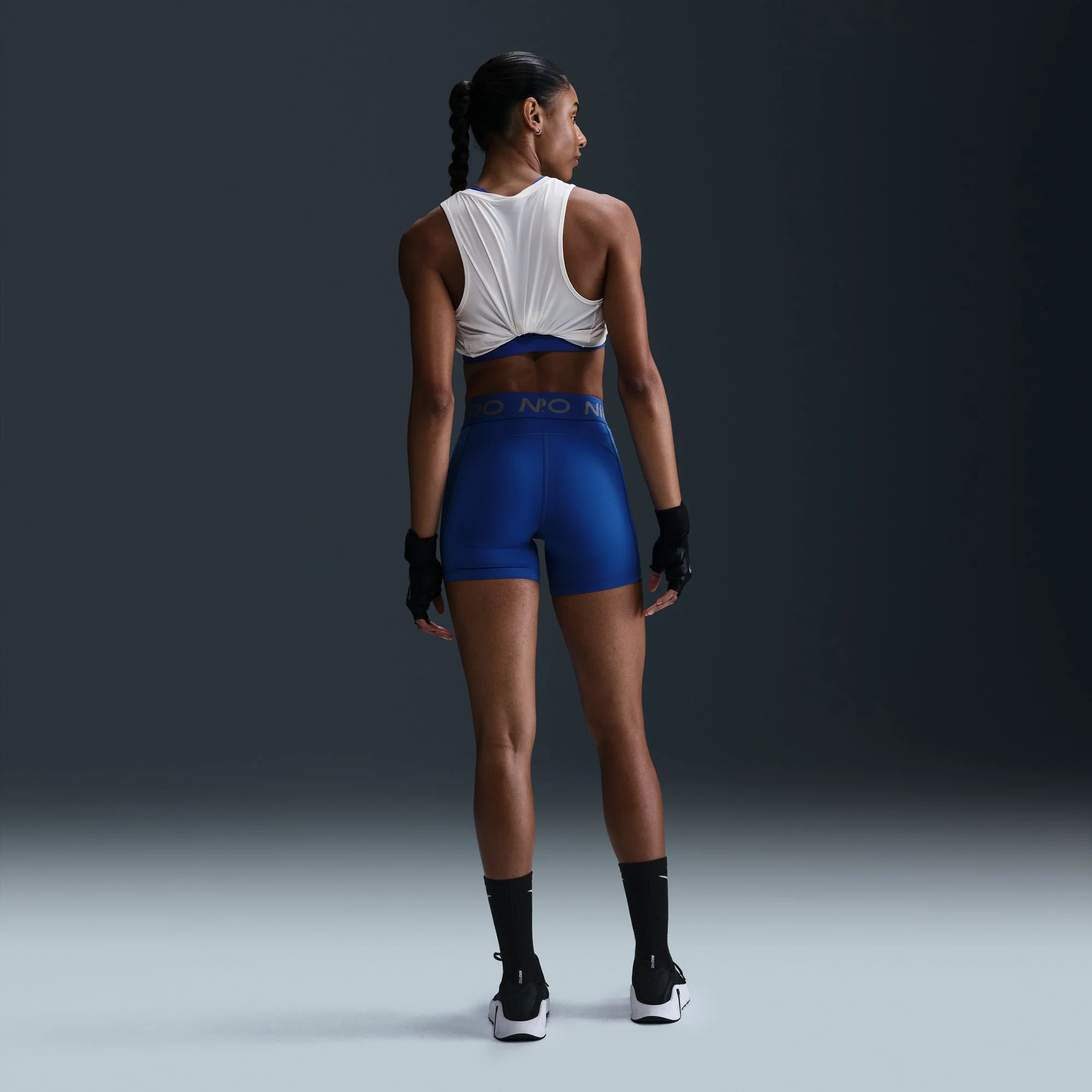 Women's Pro 365 5" Shorts (493 - Game Royal/White) - Image 8