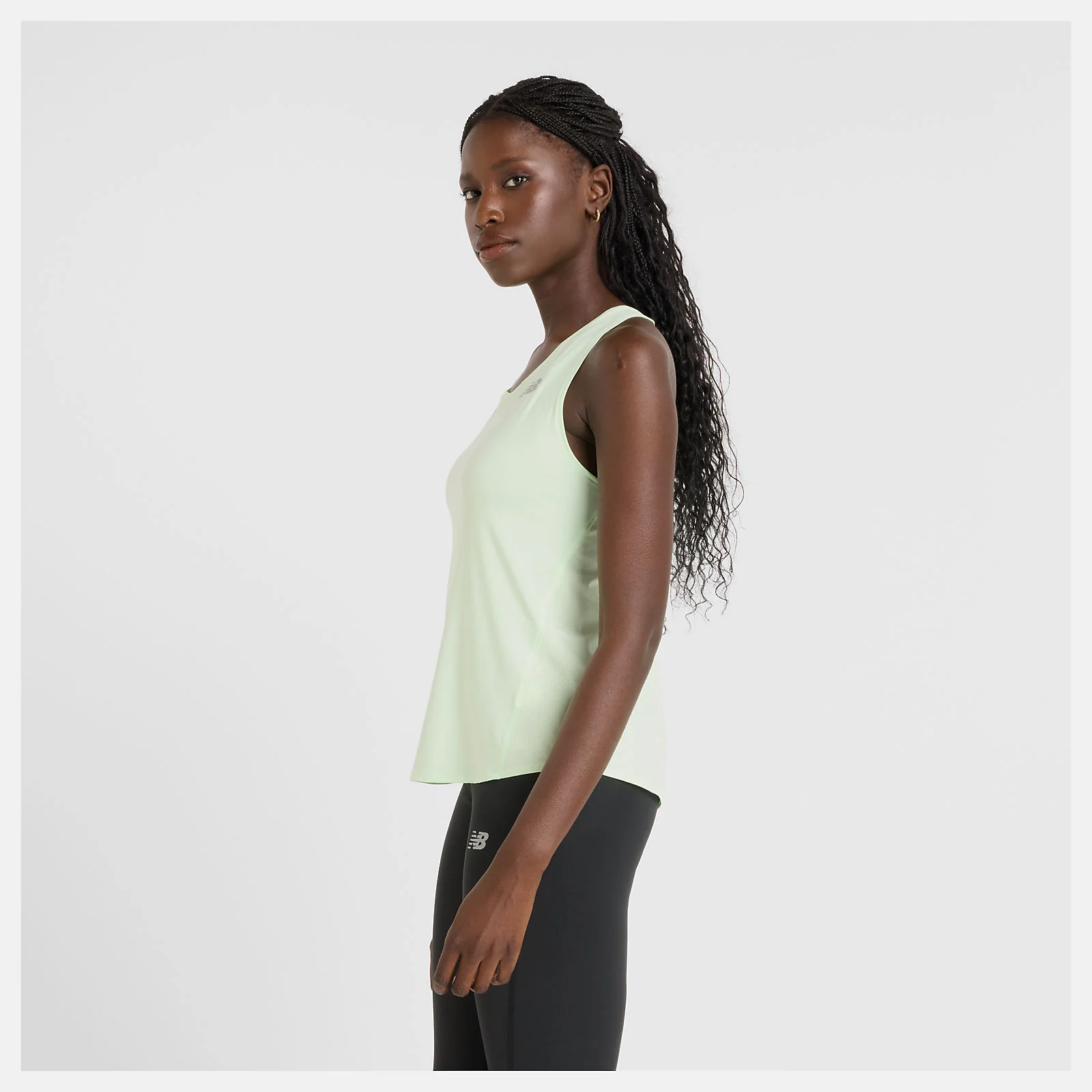Women's Race Day Singlet (MEW - Melon Water) - Image 2