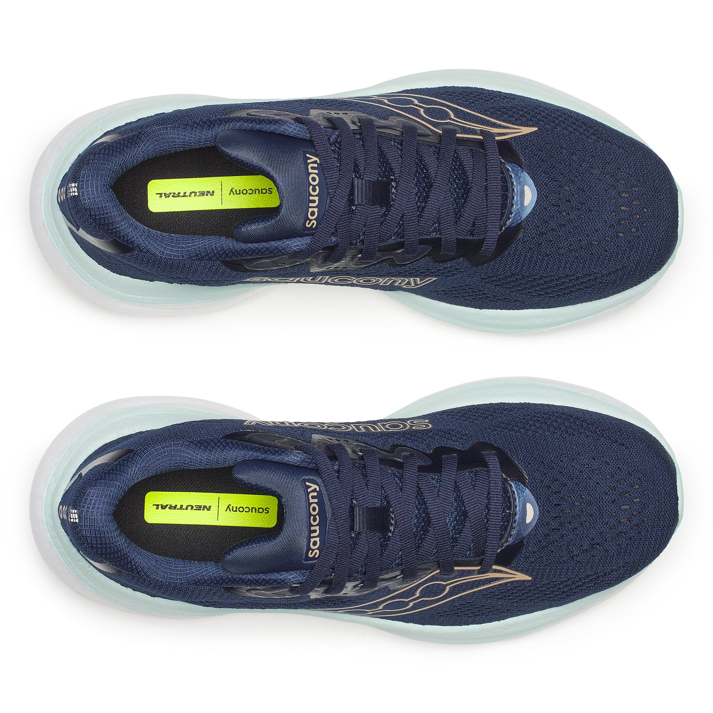 Women's Ride 19 WIDE (110 - Navy/Aqua) - Image 4